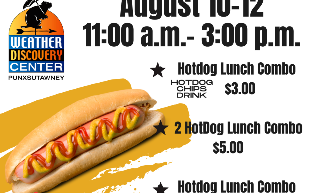 Weather Discovery Center introduces Hot Dog Days