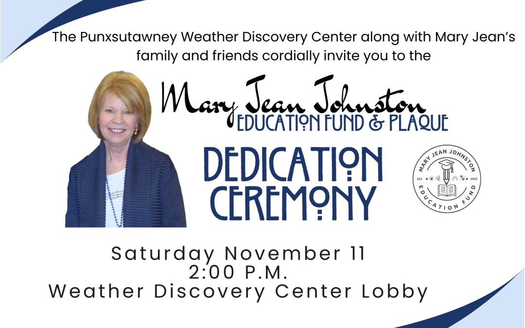 Weather Discovery Center to host Education Fund dedication on Saturday