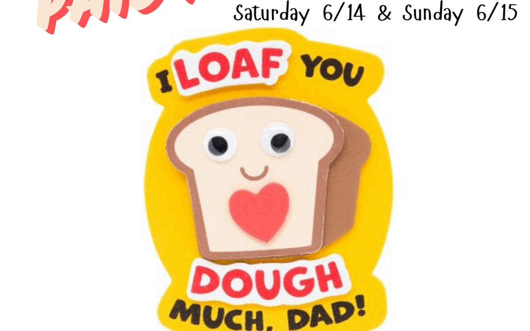 Self-Guided Father’s Day craft… free with paid admission