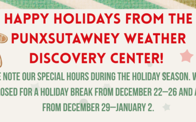 Weather Discovery Center Holiday Hours